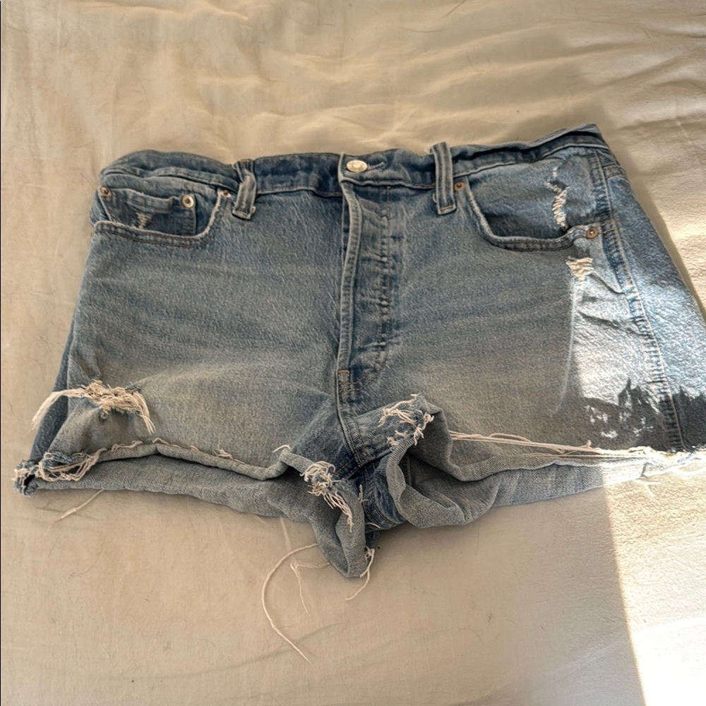 Gap High Rise Cheeky Jean Shorts